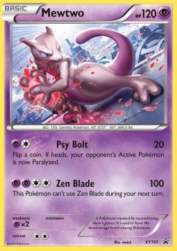 Mewtwo XY101 — XY Promos (English Pokémon TCG card)