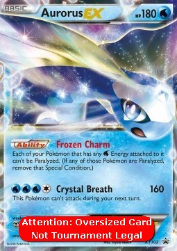Aurorus EX XY102 — XY Promos (English Pokémon TCG card)