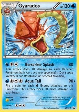 Gyarados XY109 — XY Promos (English Pokémon TCG card)