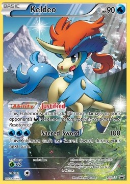 Keldeo XY118 — XY Promos (English Pokémon TCG card)