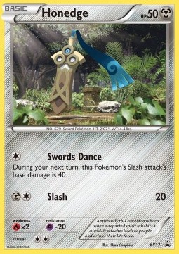 Honedge XY12 — XY Promos (English Pokémon TCG card)