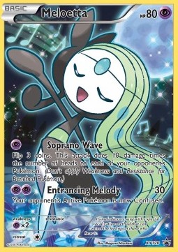 Meloetta XY120 — XY Promos (English Pokémon TCG card)