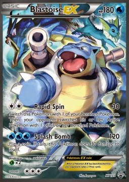 Blastoise EX XY122 — XY Promos (English Pokémon TCG card)