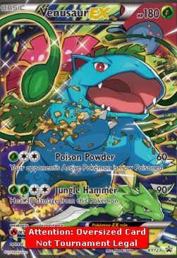 Venusaur EX XY123 — XY Promos (English Pokémon TCG card)