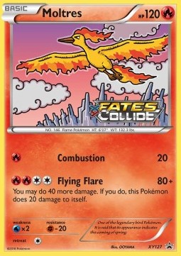 Moltres XY127 — XY Promos (English Pokémon TCG card)