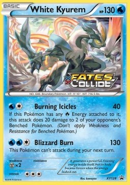 White Kyurem XY128 — XY Promos (English Pokémon TCG card)
