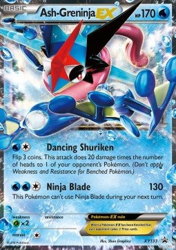 Ash-Greninja EX XY133 — XY Promos (English Pokémon TCG card)