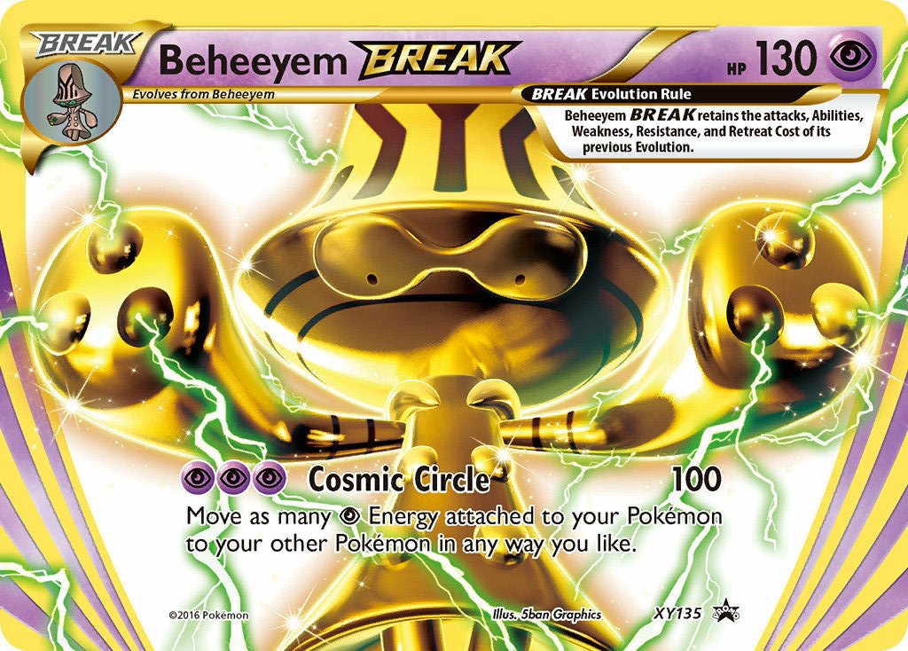 Beheeyem BREAK XY135 — XY Promos (English Pokémon TCG card)