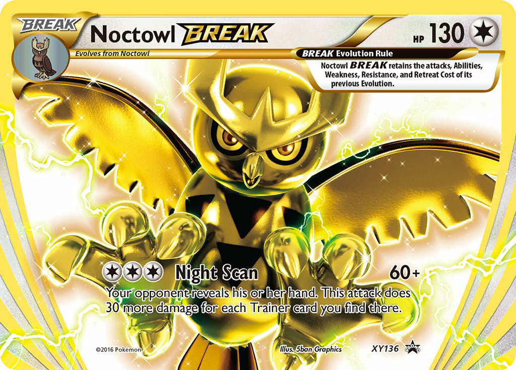 Noctowl BREAK XY136 — XY Promos (English Pokémon TCG card)