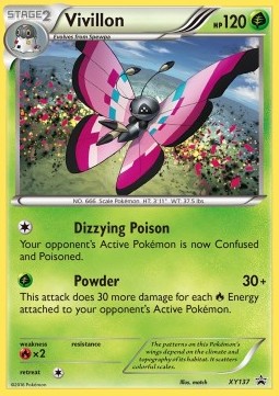 Vivillon XY137 — XY Promos (English Pokémon TCG card)