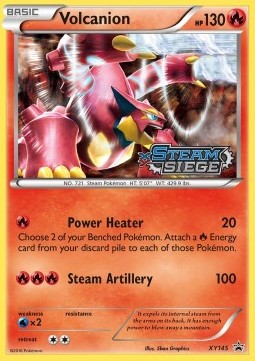 Volcanion XY145 — XY Promos (English Pokémon TCG card)