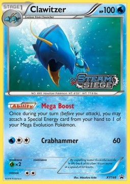 Clawitzer XY146 — XY Promos (English Pokémon TCG card)
