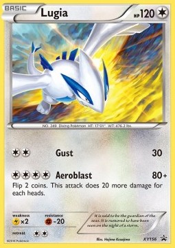 Lugia XY156 — XY Promos (English Pokémon TCG card)