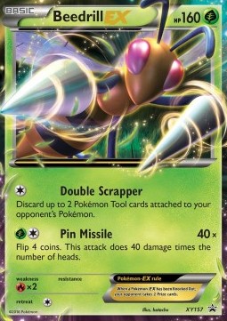 Beedrill-EX XY157 — XY Promos (English Pokémon TCG card)