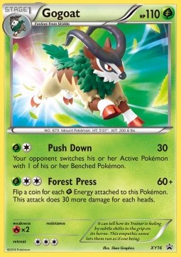 Gogoat XY16 — XY Promos (English Pokémon TCG card)