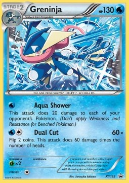 Greninja XY162 — XY Promos (English Pokémon TCG card)