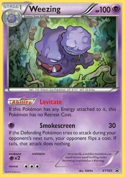 Weezing XY163 — XY Promos (English Pokémon TCG card)
