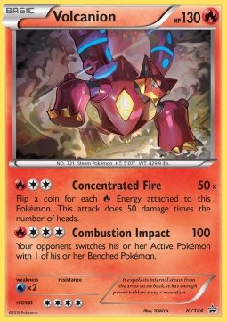 Volcanion XY164 — XY Promos (English Pokémon TCG card)