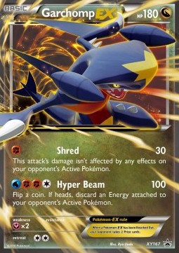 Garchomp EX XY167 — XY Promos (English Pokémon TCG card)