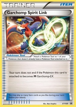Garchomp Spirit Link XY169 — XY Promos (English Pokémon TCG card)