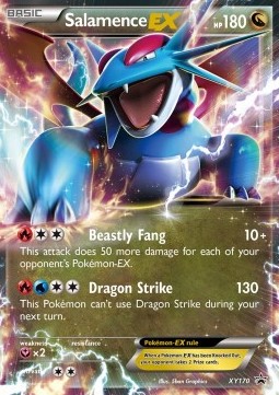 Salamence-EX XY170 — XY Promos (English Pokémon TCG card)