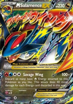 M Salamence EX XY171 — XY Promos (English Pokémon TCG card)