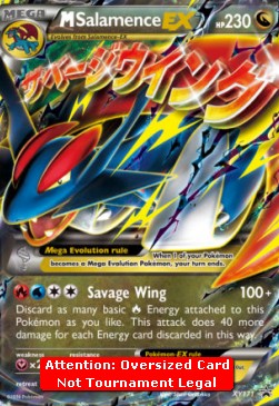 M Salamence EX XY171 — XY Promos (English Pokémon TCG card)