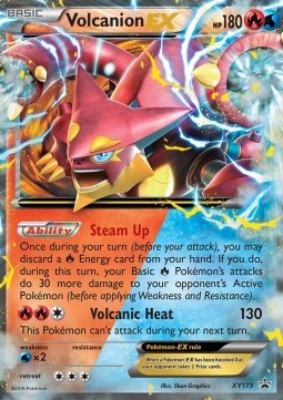 Volcanion EX XY173 — XY Promos (English Pokémon TCG card)