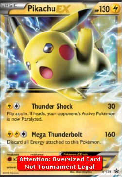 Pikachu EX XY174 — XY Promos (English Pokémon TCG card)