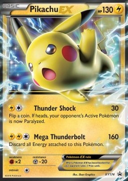 Pikachu EX XY174 — XY Promos (English Pokémon TCG card)
