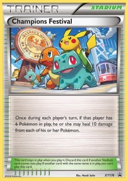 Champions Festival XY176 — XY Promos (English Pokémon TCG card)