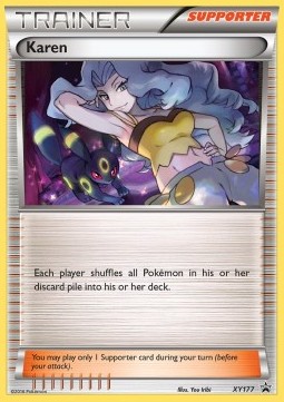 Karen XY177 — XY Promos (English Pokémon TCG card)