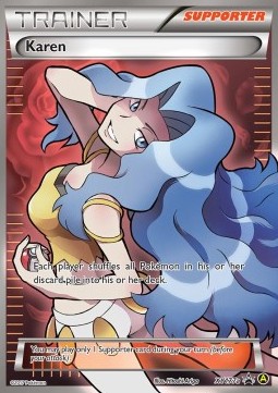 Karen XY177a — XY Promos (English Pokémon TCG card)