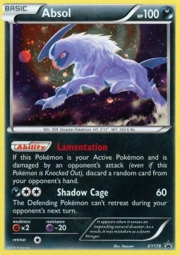 Absol XY178 — XY Promos (English Pokémon TCG card)