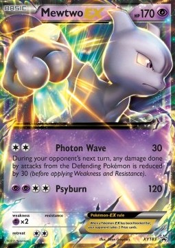 Mewtwo EX XY183 — XY Promos (English Pokémon TCG card)