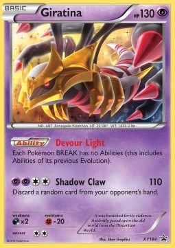 Giratina XY184 — XY Promos (English Pokémon TCG card)