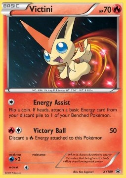 Victini XY189 — XY Promos (English Pokémon TCG card)
