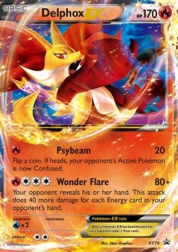 Delphox EX XY19 — XY Promos (English Pokémon TCG card)