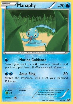 Manaphy XY190 — XY Promos (English Pokémon TCG card)