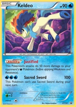 Keldeo XY191 — XY Promos (English Pokémon TCG card)