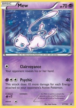 Mew XY192 — XY Promos (English Pokémon TCG card)