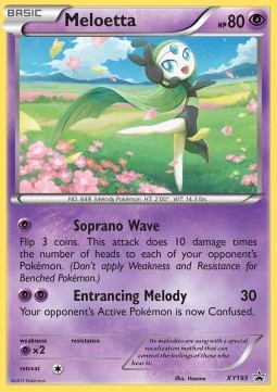 Meloetta XY193 — XY Promos (English Pokémon TCG card)