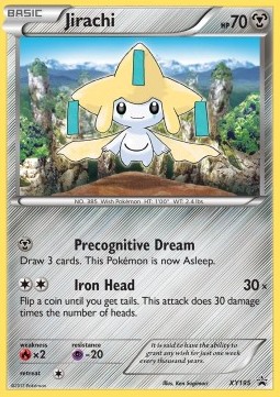 Jirachi XY195 — XY Promos (English Pokémon TCG card)
