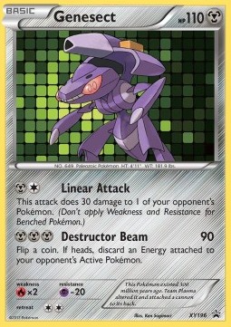 Genesect XY196 — XY Promos (English Pokémon TCG card)