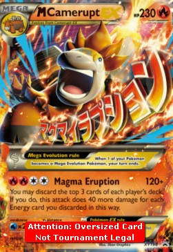 M Camerupt-EX XY198 — XY Promos (English Pokémon TCG card)
