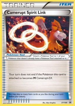 Camerupt Spirit Link XY199 — XY Promos (English Pokémon TCG card)