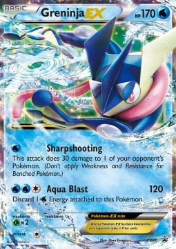 Greninja EX XY20 — XY Promos (English Pokémon TCG card)