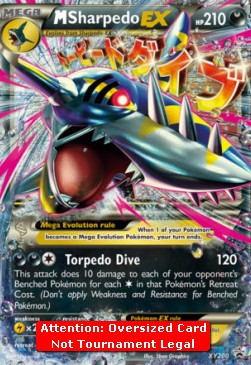 M Sharpedo-EX XY200 — XY Promos (English Pokémon TCG card)