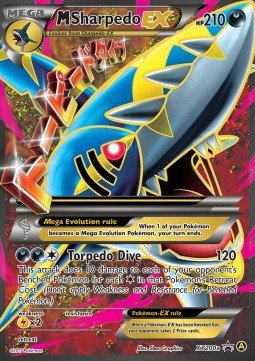 M Sharpedo-EX XY200a — XY Promos (English Pokémon TCG card)