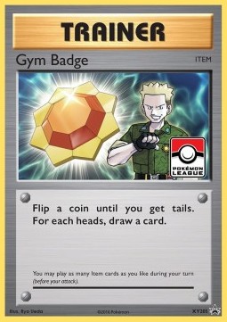 Gym Badge XY205 — XY Promos (English Pokémon TCG card)
